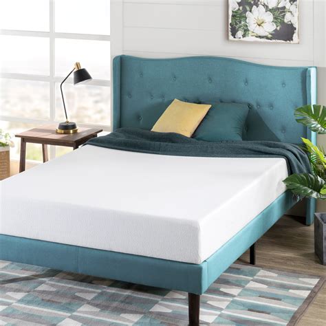 Queen size mattresses are amongst the most popular size. Spa Sensations by ZINUS 8" Green Tea Memory Foam Mattress ...
