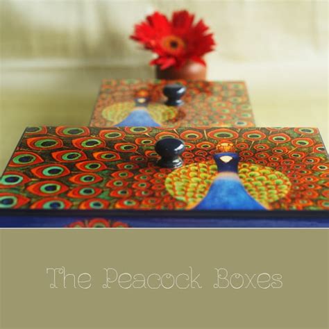 Artnlight Peacock Boxes On The Artnlight Online Store