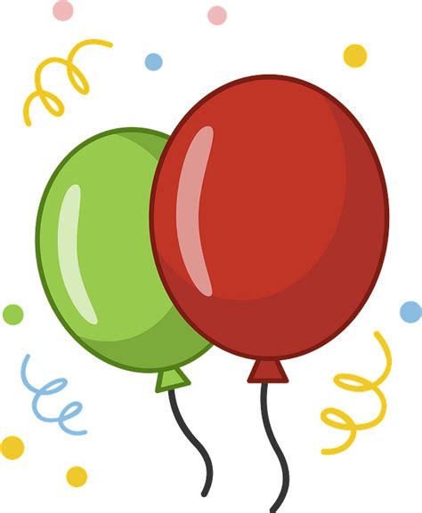 Download Bunch Clipart Balloons Happy Birthday Balloons Png Clipartkey