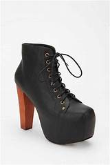 Hipster Lace Up Boots Images