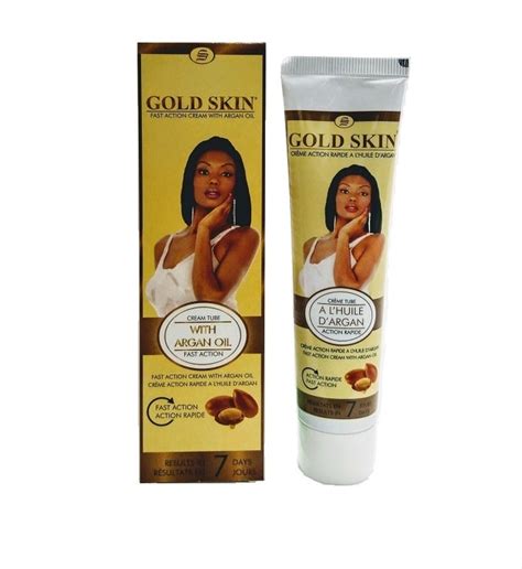 Gold Skin Face Cream With Argan Oil 50 Grams Dorcas Beauty Parlour