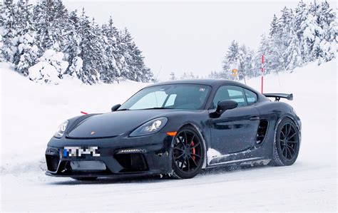 Porsche Cayman GT Spied Testing With Old GT Sounds Different Autoevolution