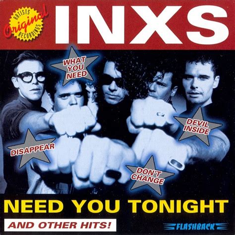 Inxs Need You Tonight And Other Hits 2004 Cd Discogs