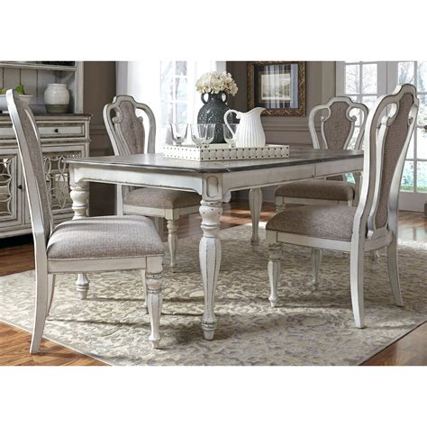 Liberty Furniture Magnolia Manor Dining 5 Piece Rectangular Table Set