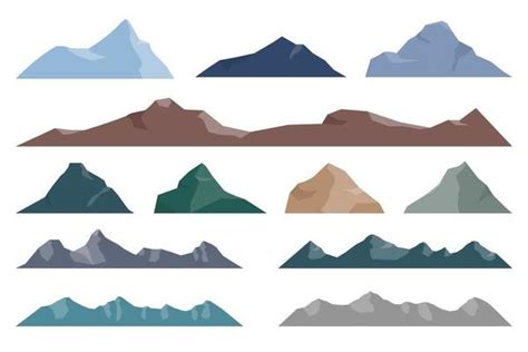 Mountain Range Vector Art Icons And Graphics For Free Download
