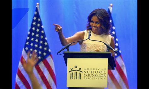 Michelle Obama Speaks At Asca Conference
