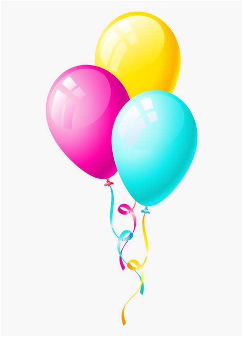 Globos De Colores Dibujos Png Party Balloons Png Transparent Png