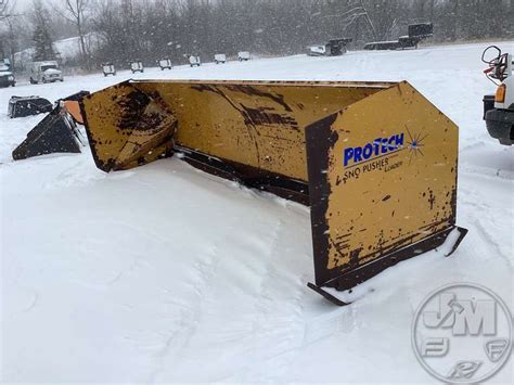 Protech 14 Foot Snow Pusher Jeff Martin Auctioneers Inc
