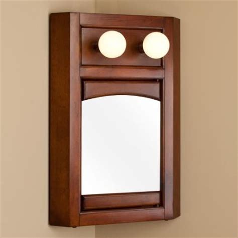 Many people neglect the lights components when upgrading their home. Corner Medicine Cabinet With Lighted - WoodWorking ...
