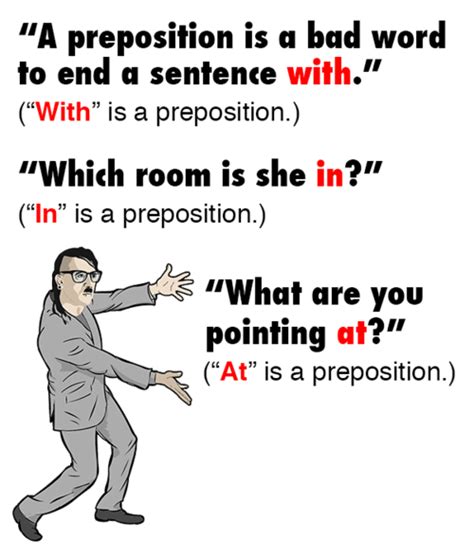 Some people are still being taught that it is ungrammatical to end a sentence with a preposition in english. The YUNiversity — What's up with ending sentences with ...