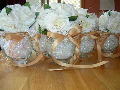 Photo Centerpieces Table Decorations 50th Wedding Anniversary