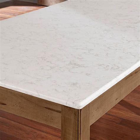 Simply Dining Quartz Top Kitchen Table Natural Maple Vaughan Bassett
