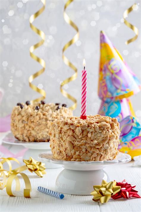 Small Birthday Cakes Stock Image Image Of Meal Cakes 235022617