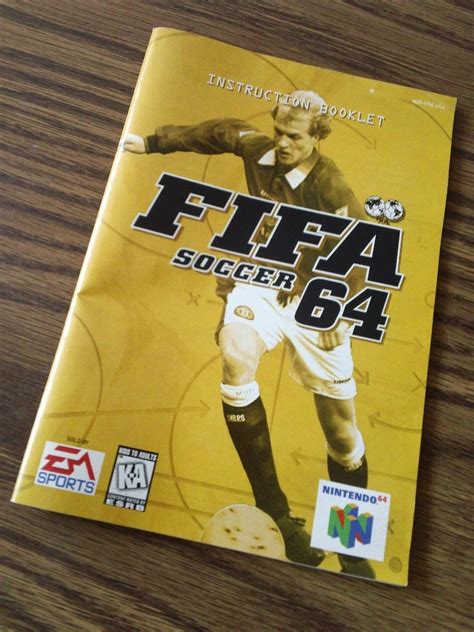 N64 Fifa Soccer 64 Completo Con Caja Y Manual De Coleccion Mercado Libre