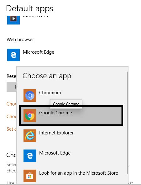 How To Set Chrome As Default Browser Javatpoint