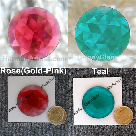 Glass Jewels 30mm Round Faceted 20 Color Choices Etsy