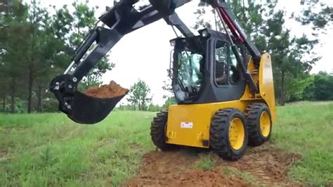 titan skid steer backhoe fronthoe excavator attachment bobcat skidsteer youtube