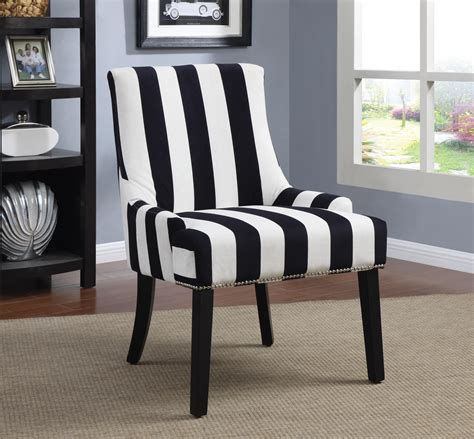Black White Accent Chair White Accent Chair