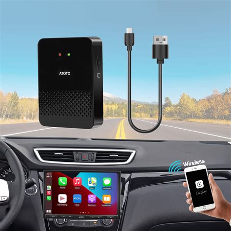 Buy 2022 Upgrade Atoto Ad3 Carplay Wireless Adapter Wired To