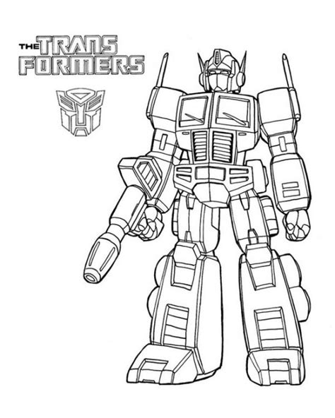 Transformers Coloring Pages Free Printable Coloring Pages For Kids