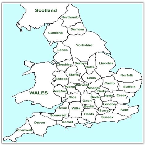 List Of Uk Counties Traditional Counties In The Uk Counties Of