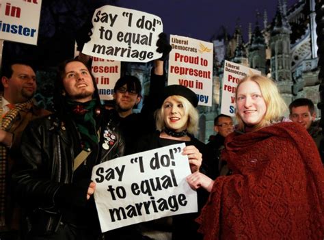 Gay Marriage Campaigners Cheer Win For ‘equality And Dignity As Mps Back Bill Metro News