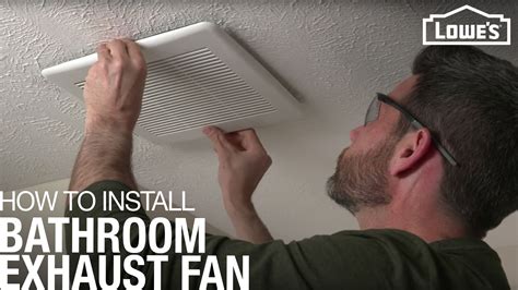 How To Install A Bathroom Exhaust Fan