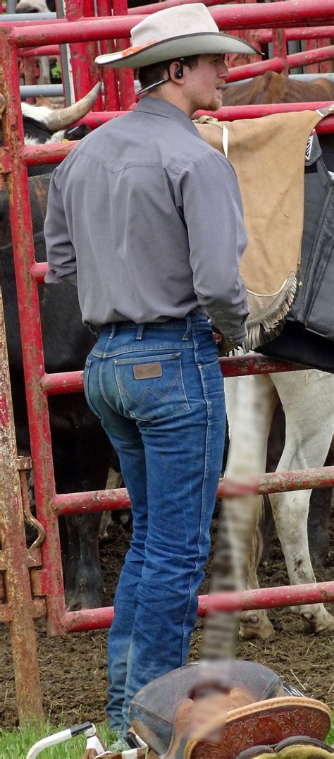 Country Jeans Wrangler Jeans Men In Tight Pants Tight Gear Cowboy