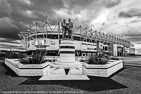 Pride Park Stadium Canvas Print By Mhfore Photography