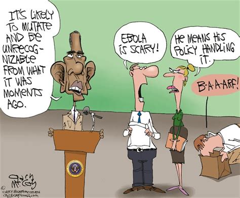 Obamas Ebola Policy Cartoon John Hawkins Right Wing News