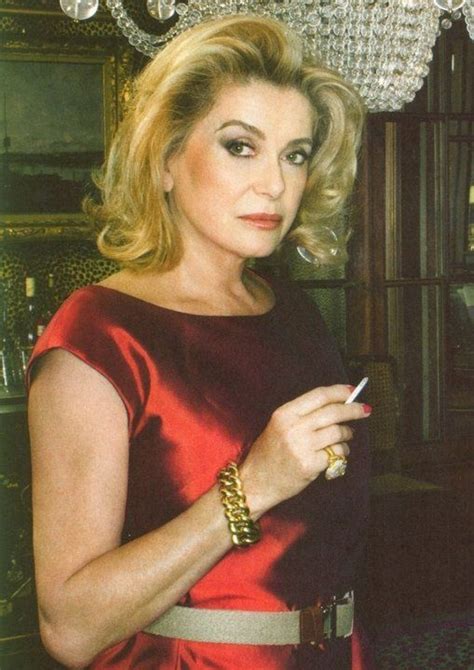 Picture Of Catherine Deneuve Lets Smoke With