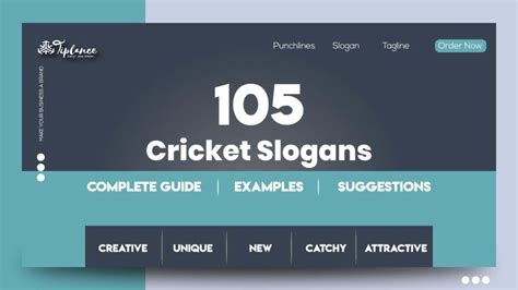 Best Cricket Slogans Taglines Ideas Tiplance