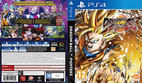Dragon Ball Fighterz Ps4 Cover Dvdcovercom