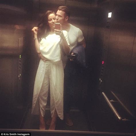 Kris Smith Hints At An Engagement To Model Girlfriend Maddy King Daily Mail Online