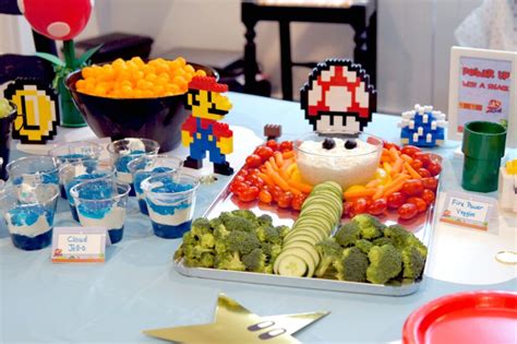 Mario Bros Birthday Party The Scrap Shoppe