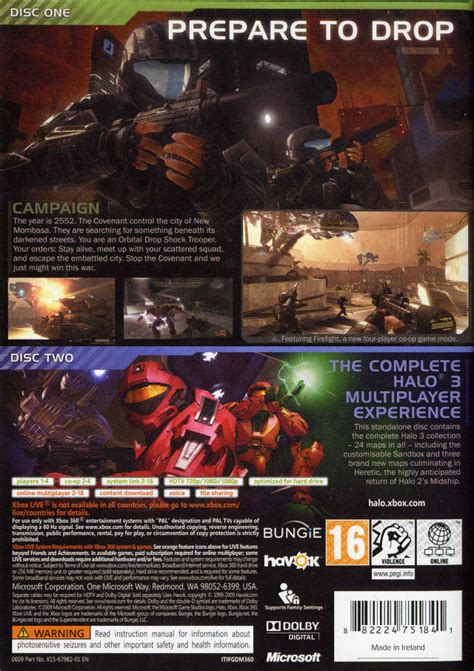 Halo The Master Chief Collection Halo 3 Odst Box Shot For Pc Gamefaqs