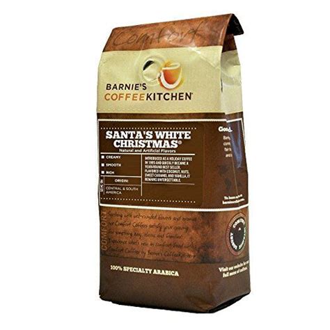 Barnies Coffee And Tea Santas White Christmas Ground Coffee Medium