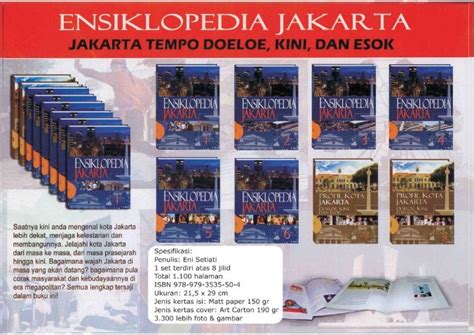 Buku Ensiklopedia Jakarta Perpustakaan Sekolah