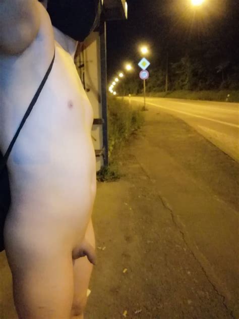 Naked At The Bus Stop At Night Pics Xhamster Hot Sex Picture