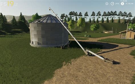 Placeable Single Grain Silo Fs19 Mods Farming Simulator 19 Mods