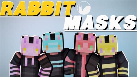 Rabbit Masks By Snail Studios Minecraft Skin Pack Minecraft