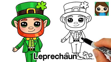 How To Draw A Leprechaun ☘️💰 Youtube