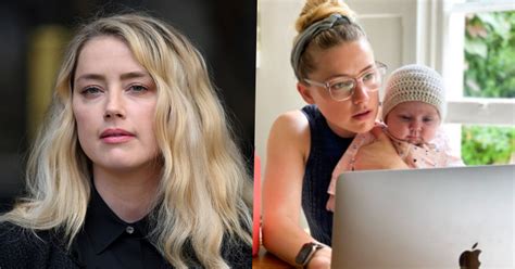 Córka Amber Heard Ma Rok Kto Jest Ojcem Oonagh Paige Heard Ciąża Poród Zdjęcia Kobieta