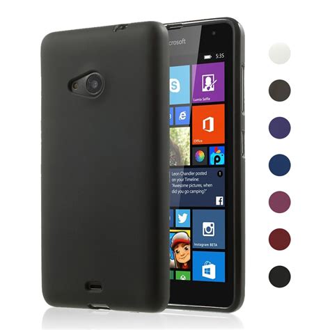 For Nokia 535 Back Cover Matte Tpu Gel Case For Microsoft Lumia 535535