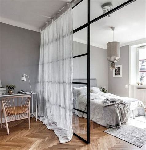 Gorgeous Favorite Studio Apartment Room Dividers Curtains Design