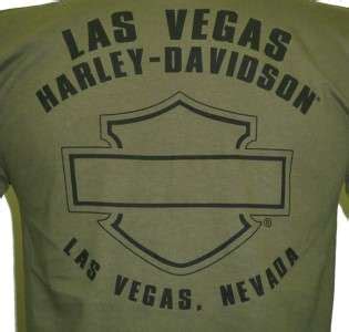 We ride for the freedom. Harley Davidson Las Vegas Dealer Tee T Shirt BLACK XL #BRAVA1