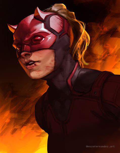 Artstation Female Daredevil