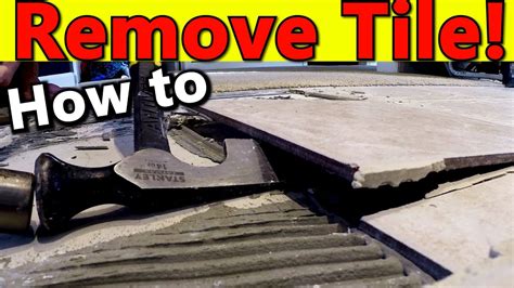 How To Remove Tile Crucial Advice For Removing Ceramic Tile Floor