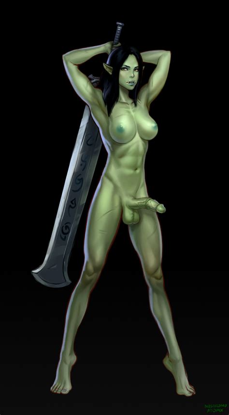 Futa Orc Girl Commission By Atomx Hentai Foundry