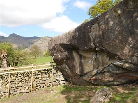 The Langdale Boulders Two Prehistoric Rock Art Sites In Great Langdale 250m South Of Harry